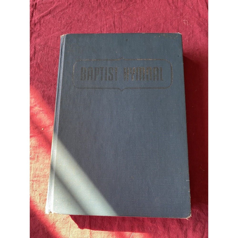 Baptist‎ Hymnal 1956 Hardcover Sims Convention Press Green Cover Songbook Vtg